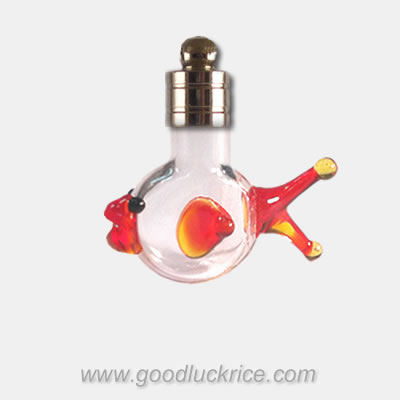 Red Fish Bottle